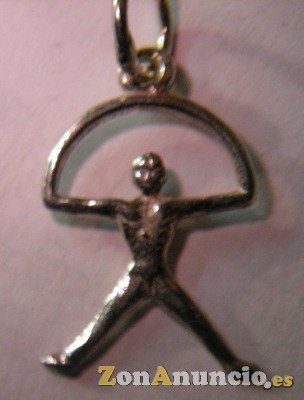 COLGANTE INDALO oro y plata